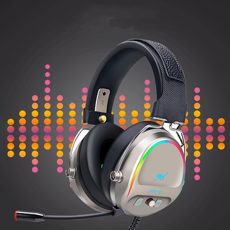 Wired RGB Gamer Headset with Mic