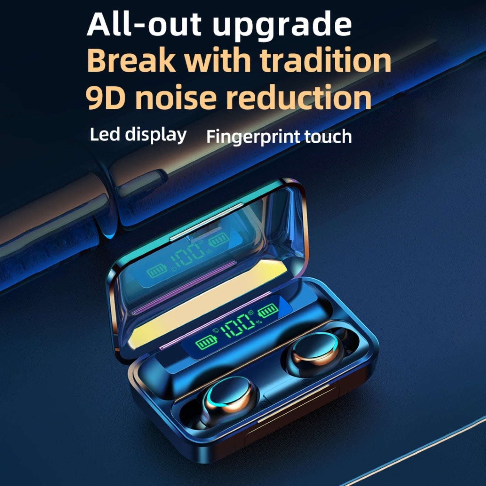 Voice-Control Bluetooth NFC Headset